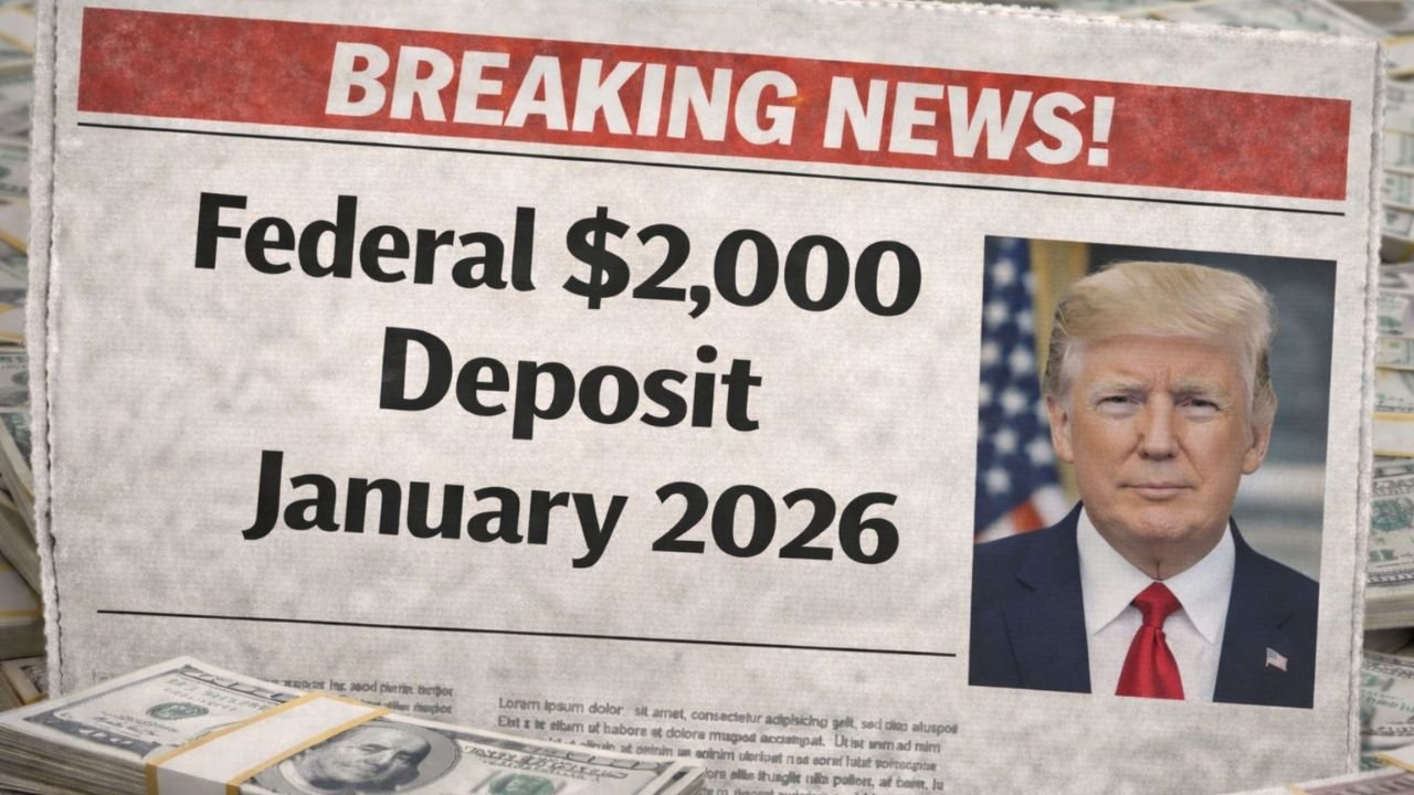 Federal $2,000 Deposit January 2026: Beneficiaries Are Checking Accounts (Full Guide Inside)